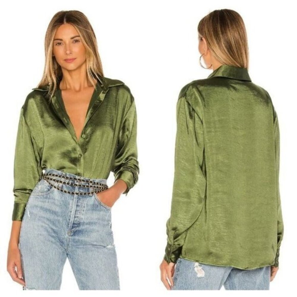 Lovers and Friends Salina Top - Olive Green